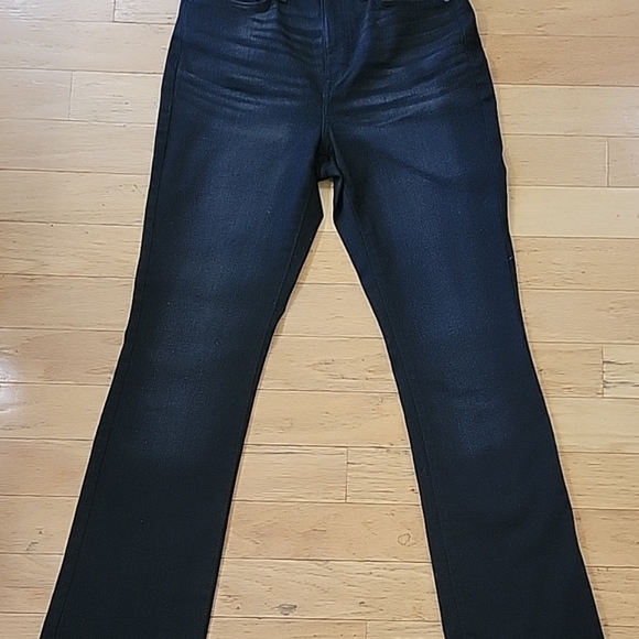 LC Lauren Conrad Slim Bootcut Denim Black Jeans Womens Size 10x29 - Picture 3 of 11